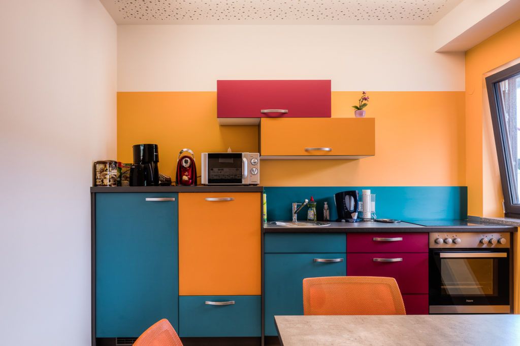 Pausenraum Nuernberg Innenarchitektur MeLuna