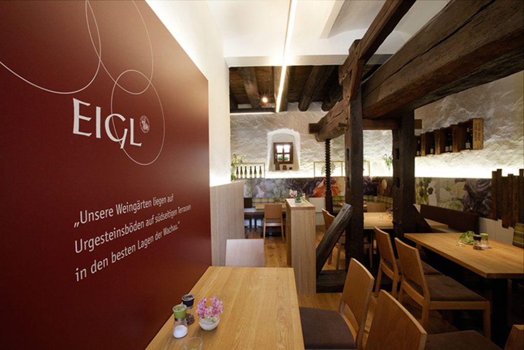 Vinothek wachau renovierung eigl