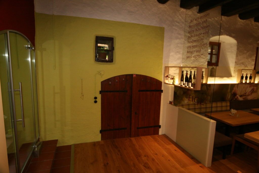 Vinothek wachau renovierung eigl