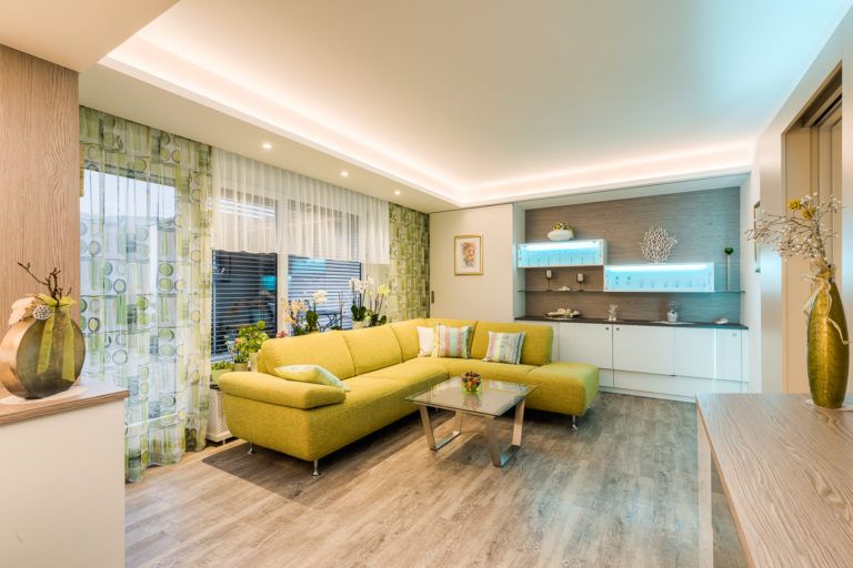 Wohnzimmer Linz Renovierung Kern