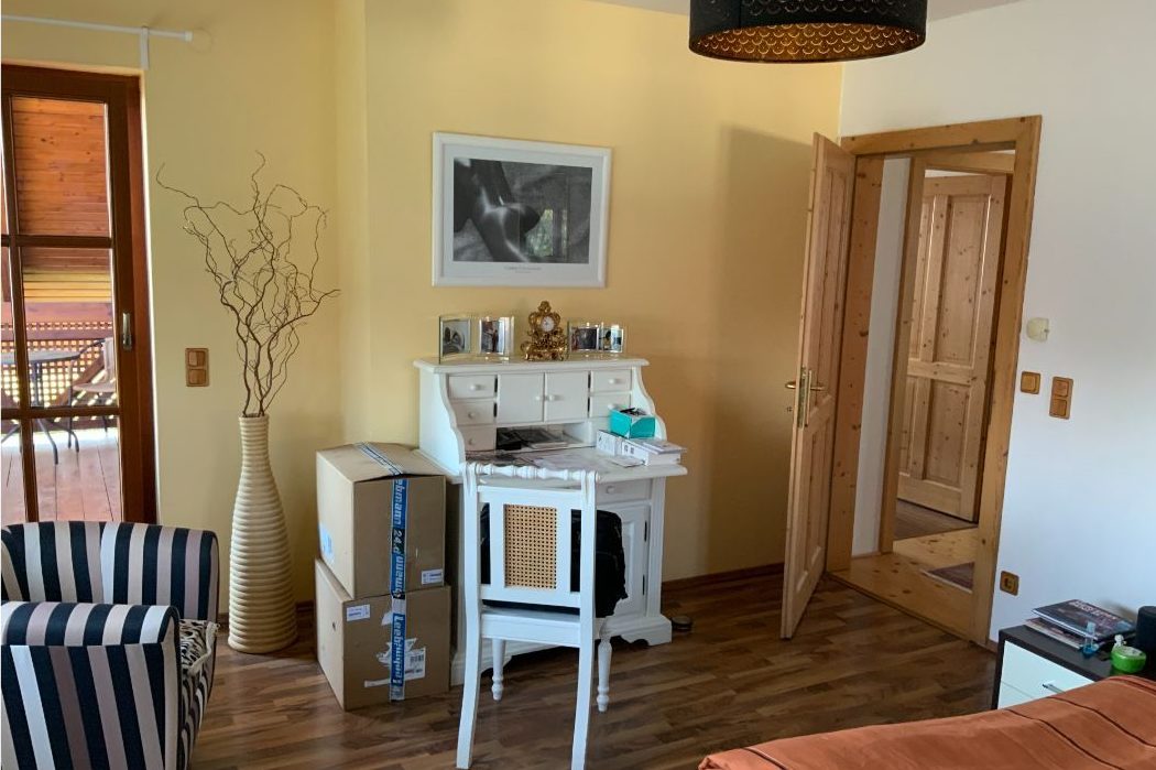 Schlafzimmer vor dem Umbau