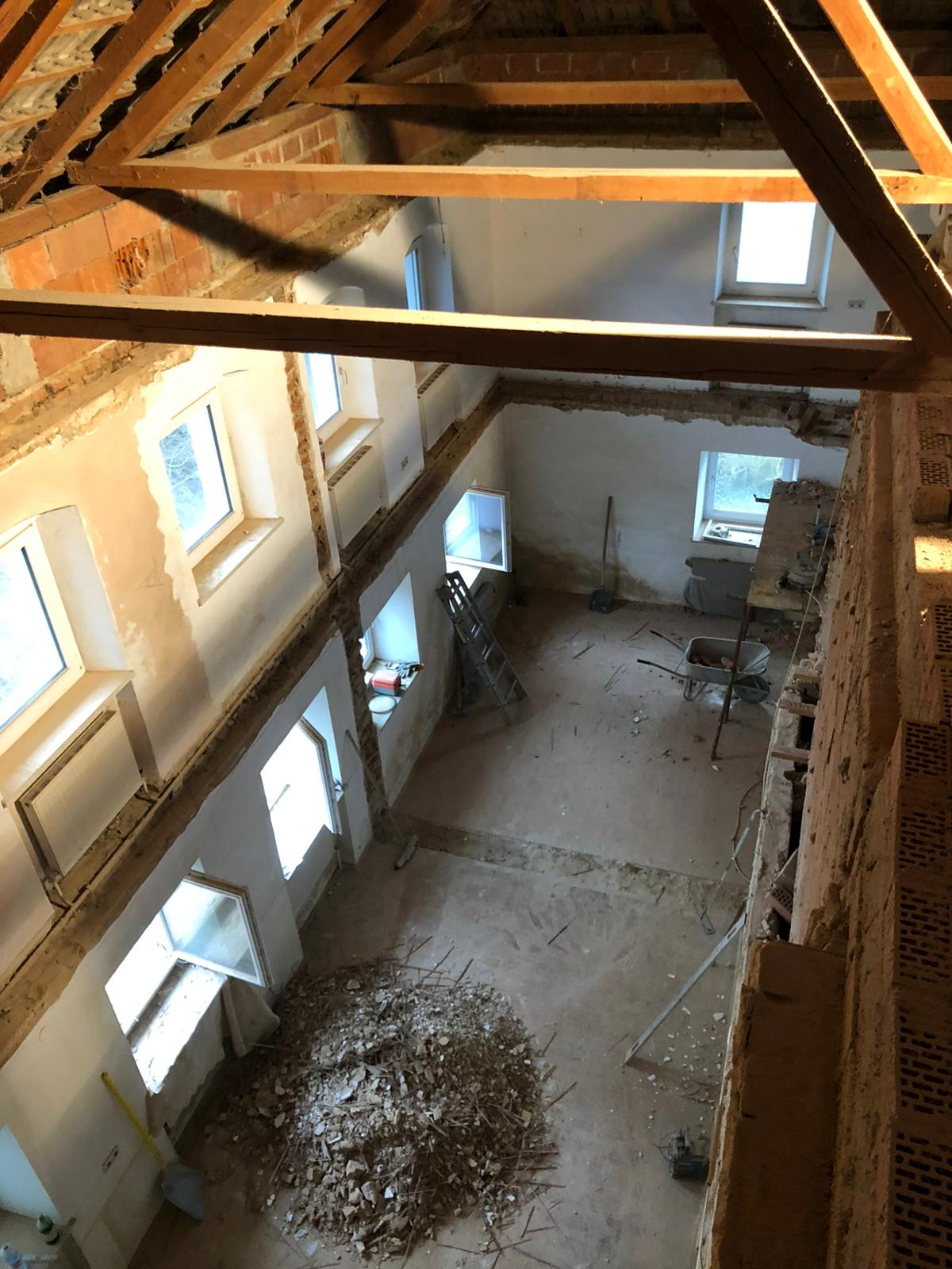 Bauernhaus Deckenabriss
