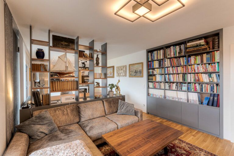 Neu eingerichtete Penthouse-Wohnung