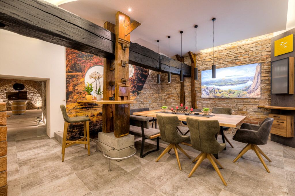 Renoviertes Kremser Weinpresshaus