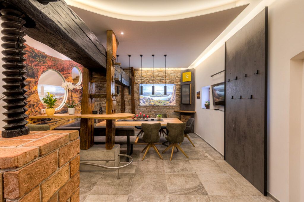 Umgebautes Weinpresshaus bei Krems