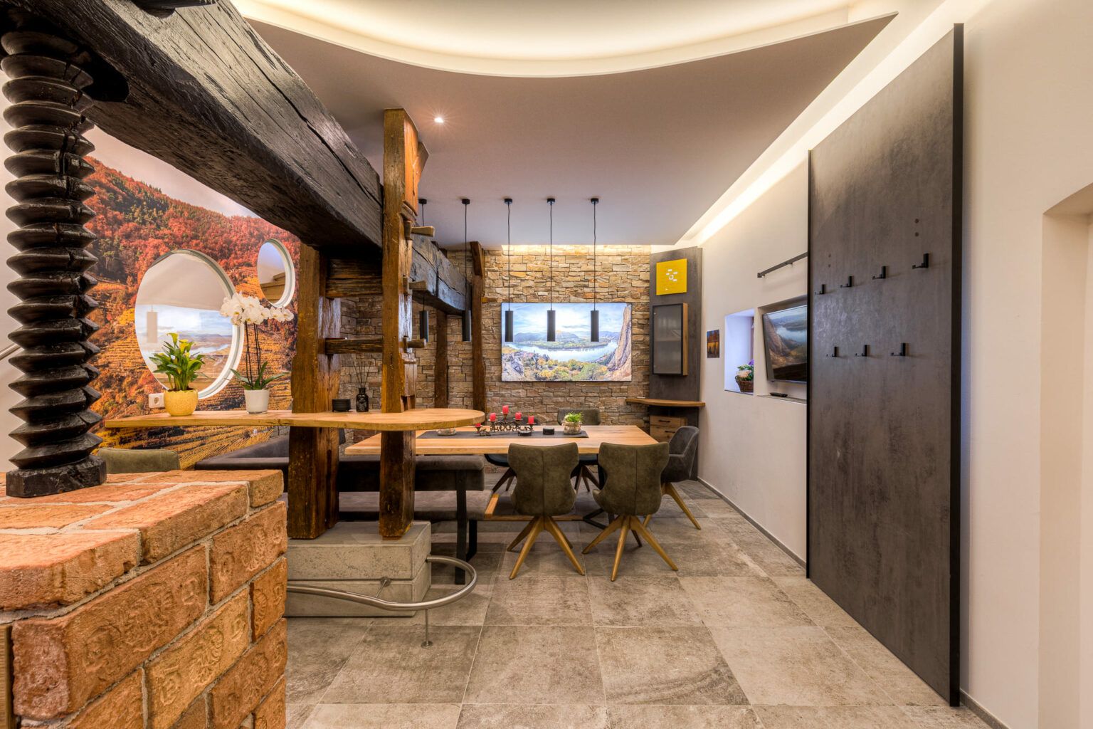 Umgebautes Weinpresshaus bei Krems