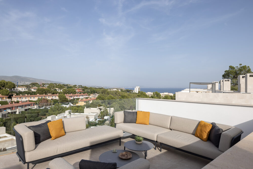 Sitzgruppe auf Terrasse auf Mallorca