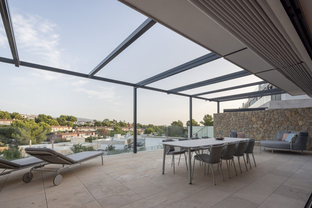 Zweite Terrasse auf Mallorca