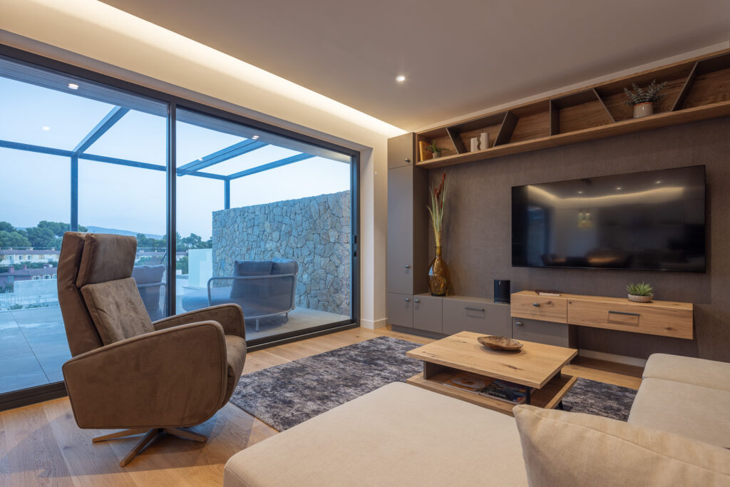 Sessel und Wohnlandschaft auf Mallorca