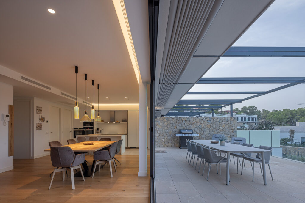 Essbereich u. Aussenterrasse, Mallorca