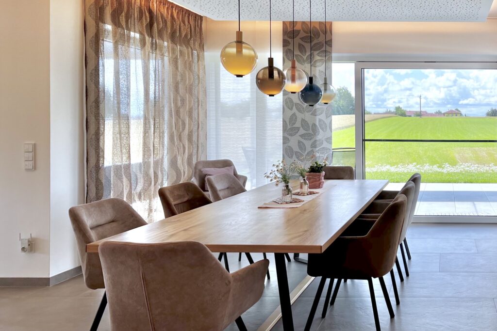 Aussicht vom Essbereich in Baumgartenberg