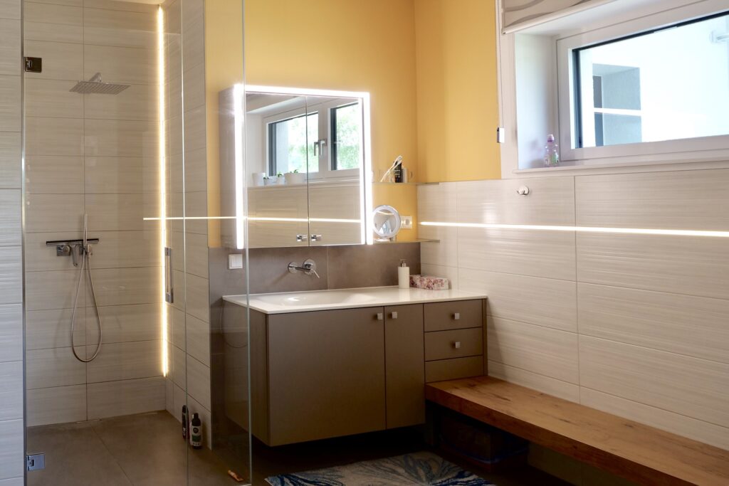 Bad im Haus in Baumgartenberg