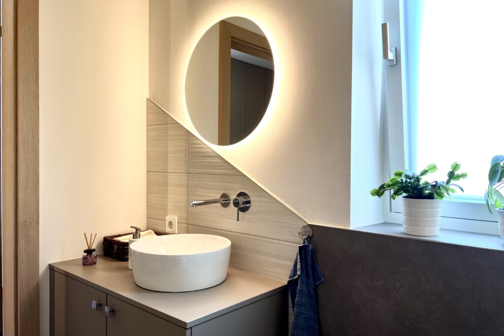 Waschbecken im Haus in Baumgartenberg