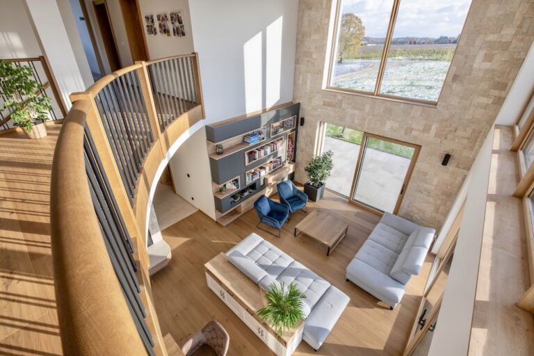 Neubau im amerikanischen Landhaus-Stil im Salzkammergut