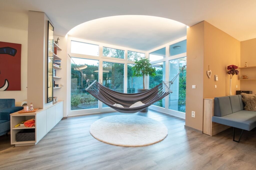 Chillecke mit Hängematte