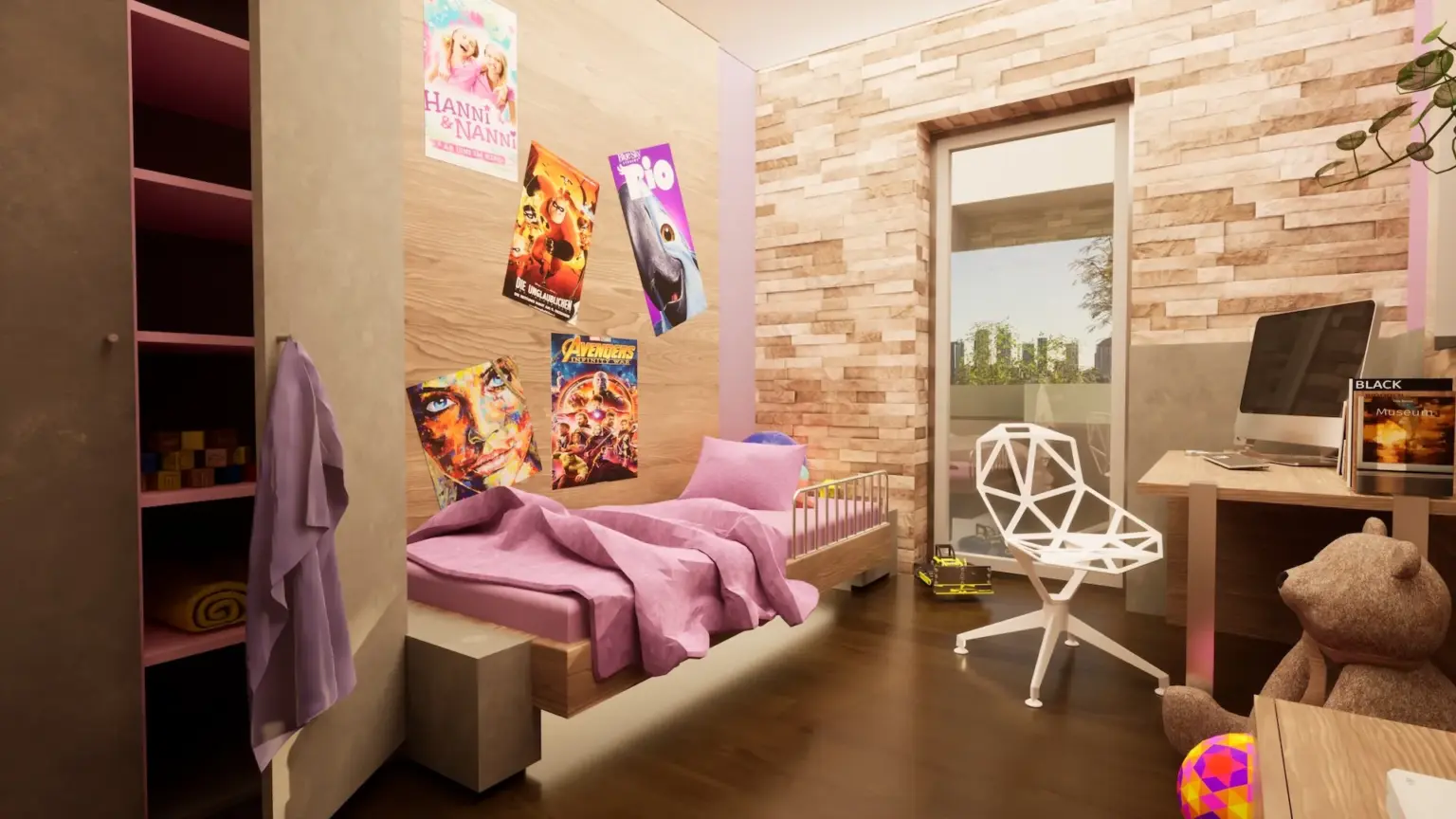 Konzept Kinderzimmer