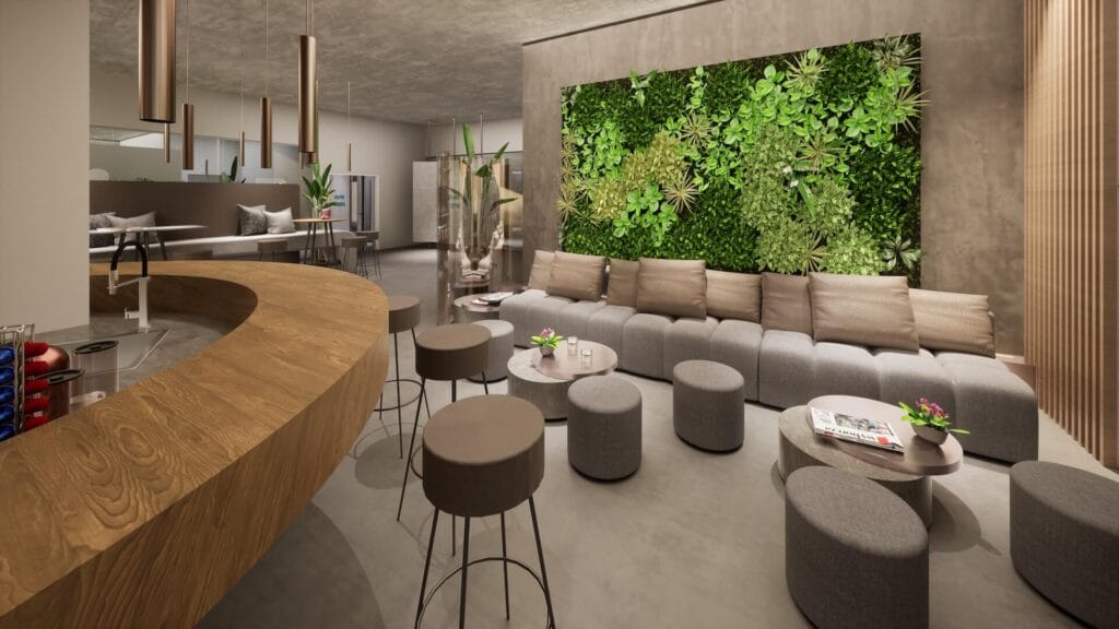 Konzept einer Lounge Area